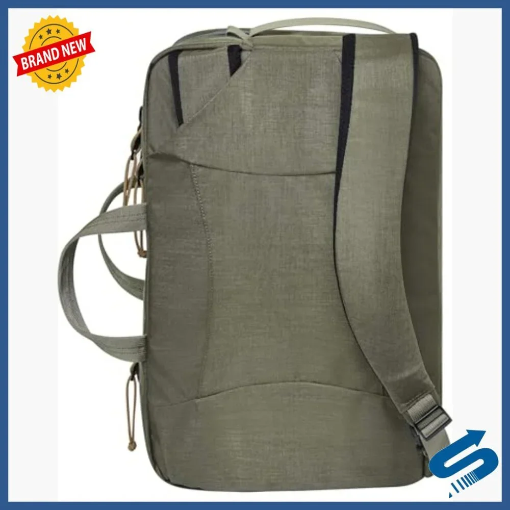 Convertible 27L Briefcase Tote Backpack Weatherproof Nylon Expandable